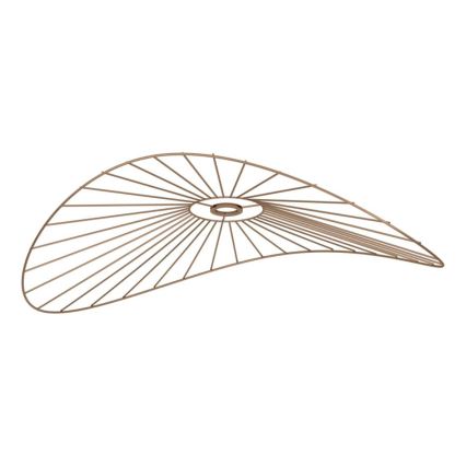 Brilagi - LED prie lubų montuojamas šviestuvas CERIA WIRE 1xE27/40W/230V 60x80 cm bronzinė/ąžuolas