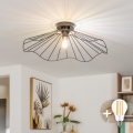BRILAGI - LED prie lubų montuojamas šviestuvas CERIA WIRE 1xE27/40W/230V, skersmuo 60 cm, juodas