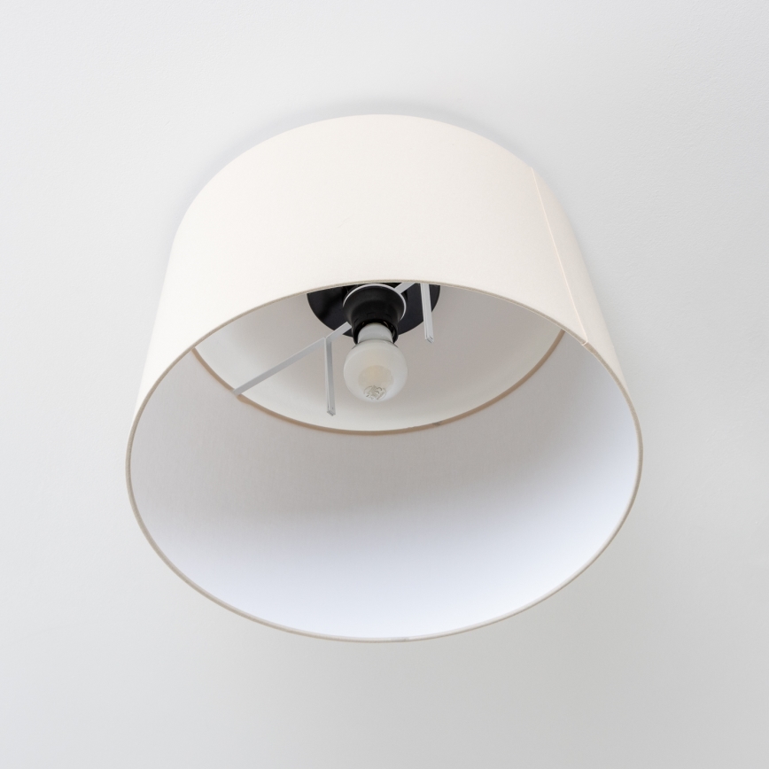 Brilagi - LED prie lubų tvirtinama liustra CERIA 1xE27/40W/230V, skersmuo 45 cm, smėlio spalvos