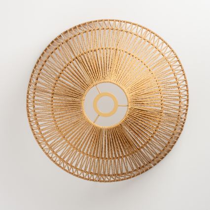 Brilagi - LED prie lubų tvirtinama liustra CERIA BOHO 1xE27/40W/230V Ø 50 cm ruda/ąžuolas