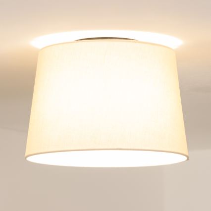 Brilagi - LED prie lubų tvirtinamas liustras CERIA 1xE27/40W/230V Ø 30 cm smėlinė