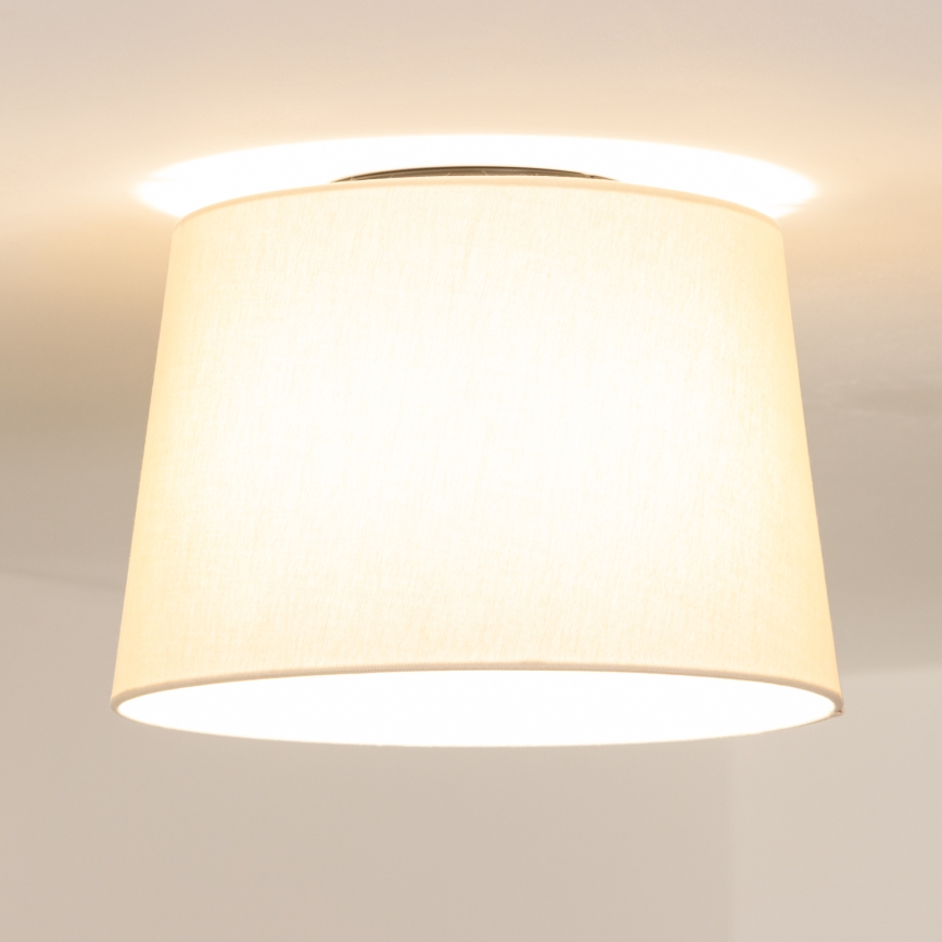 Brilagi - LED prie lubų tvirtinamas liustras CERIA 1xE27/40W/230V Ø 30 cm smėlinė