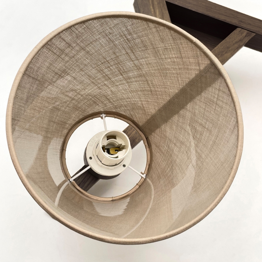 Brilagi - LED  Prie lubų tvirtinamas šviestuvas ANTHONY 3xE14/40W/230V ąžuolas riešutas/smėlinė