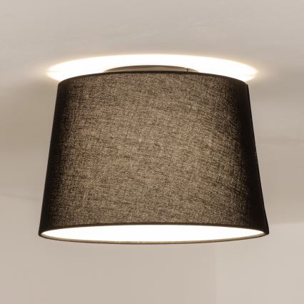 Brilagi - LED prigludęs lubinis šviestuvas CERIA 1xE27/40W/230V skersmuo 30 cm juodas