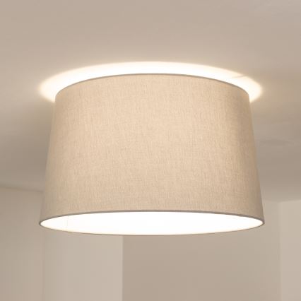 Brilagi - LED prigludęs lubinis šviestuvas CERIA 1xE27/40W/230V skersmuo 45 cm pilkas