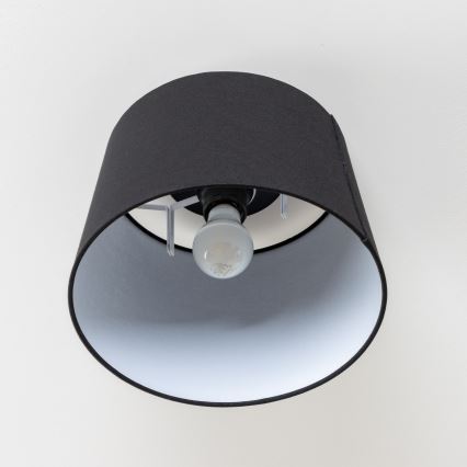 Brilagi - LED prigludęs lubinis šviestuvas CERIA 1xE27/40W/230V Ø 30 cm juodas