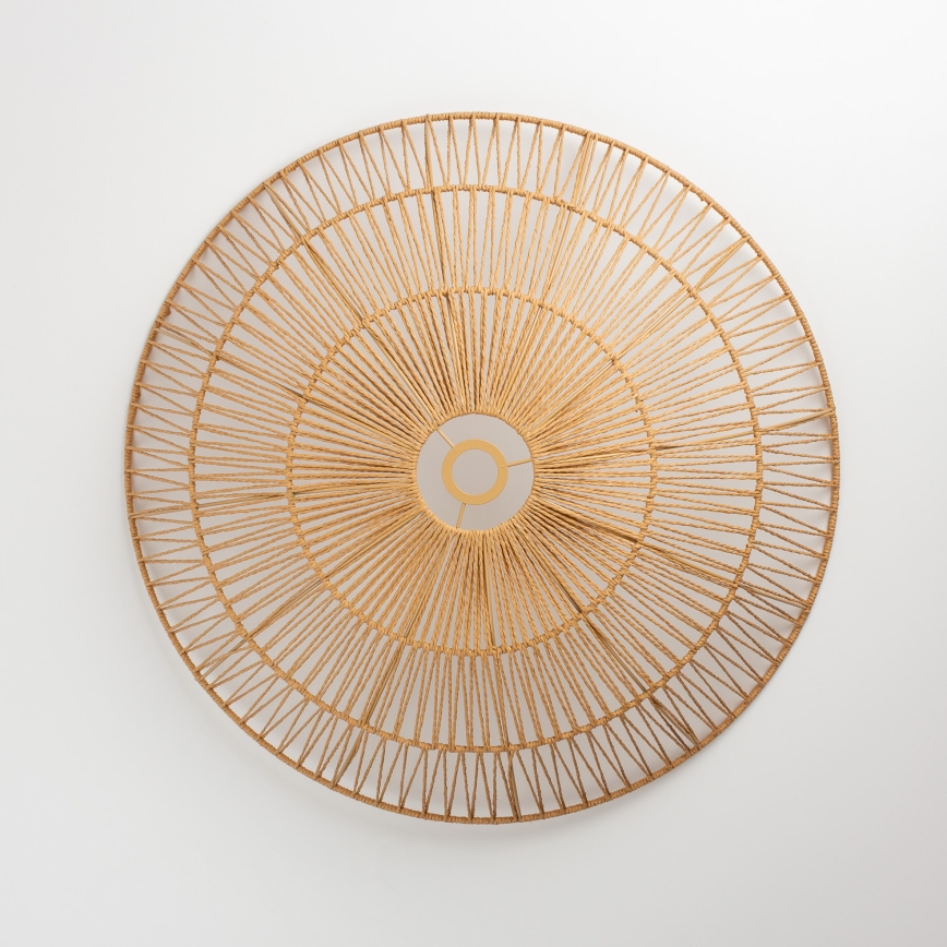 Brilagi - LED prigludęs lubinis šviestuvas CERIA BOHO 1xE27/40W/230V skersmuo 70 cm ruda/ąžuolas