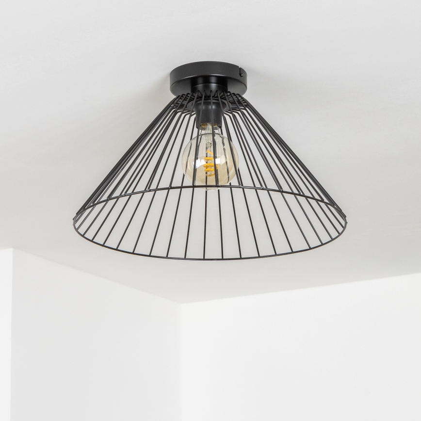 Brilagi - LED prigludęs lubinis šviestuvas CERIA WIRE 1xE27/40W/230V skersmuo 45 cm juodas