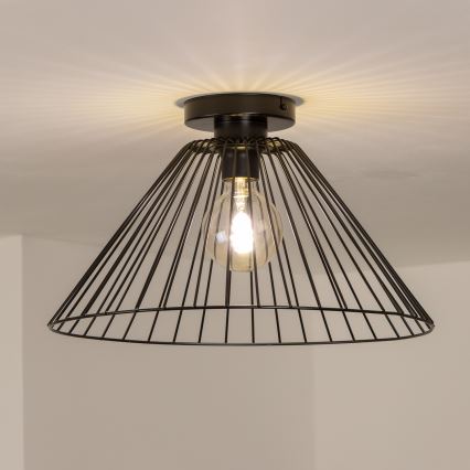 Brilagi - LED prigludęs lubinis šviestuvas CERIA WIRE 1xE27/40W/230V skersmuo 45 cm juodas