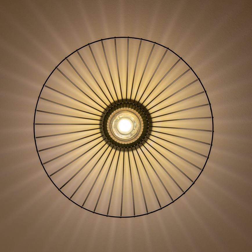 Brilagi - LED prigludęs lubinis šviestuvas CERIA WIRE 1xE27/40W/230V skersmuo 45 cm juodas