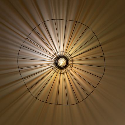 Brilagi - LED prigludęs lubinis šviestuvas CERIA WIRE 1xE27/40W/230V skersmuo 80 cm juodas