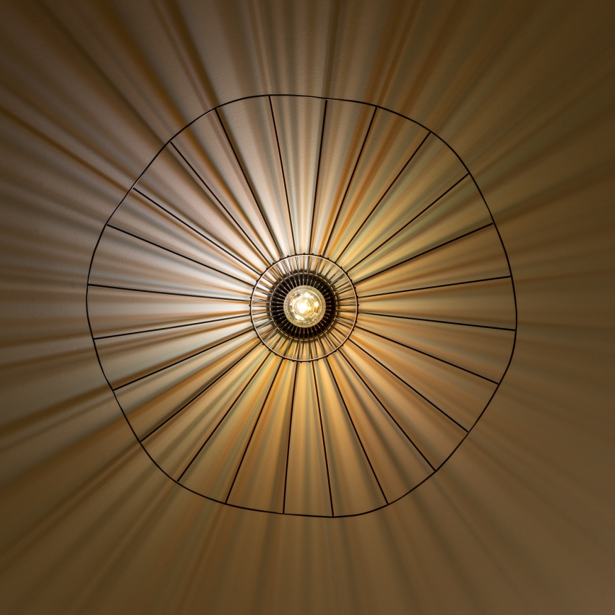 Brilagi - LED prigludęs lubinis šviestuvas CERIA WIRE 1xE27/40W/230V skersmuo 80 cm juodas