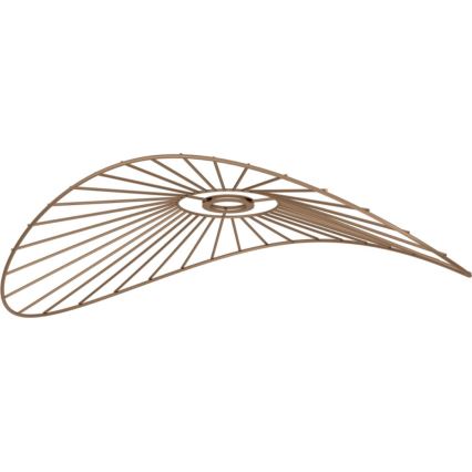 Brilagi - LED prigludęs lubinis šviestuvas CERIA WIRE 1xE27/60W/230V 40x56 cm juoda/bronzinė