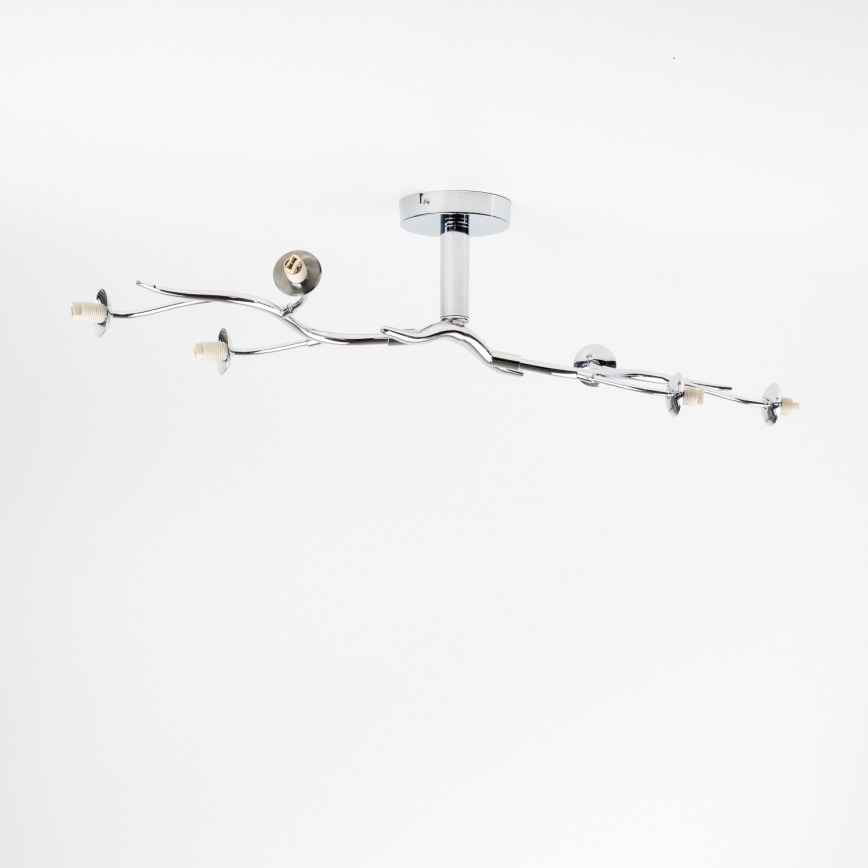 Brilagi - LED prigludęs lubinis šviestuvas MISTEL 6xG9/3W/230V juodas chromas/dūminis