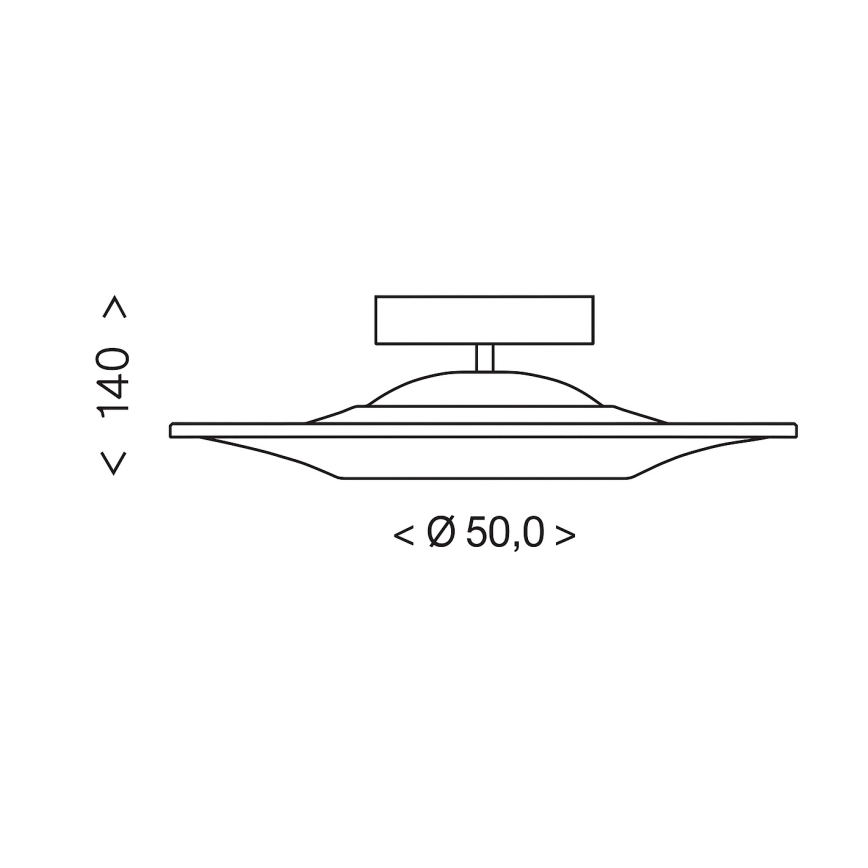 Brilagi - LED prigludęs lubinis šviestuvas VERANO LED/38W/230V