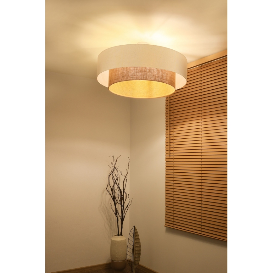 Brilagi - LED prigludęs lubų šviestuvas BOHO stiliaus 3xE27/15W/230V, skersmuo 80 cm