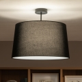 Brilagi - LED prigludęs lubų šviestuvas CERIA 1xE27/60W/230V skersmuo 45 cm juoda