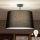 Brilagi - LED prigludęs lubų šviestuvas CERIA 1xE27/60W/230V skersmuo 45 cm juoda