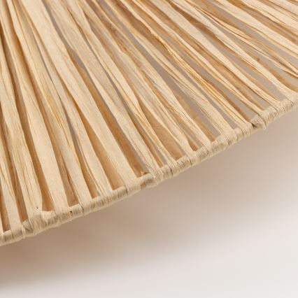 Brilagi - LED prigludęs šviestuvas CERIA BOHO 1xE27/40W/230V Ø 60 cm rafija/ąžuolas