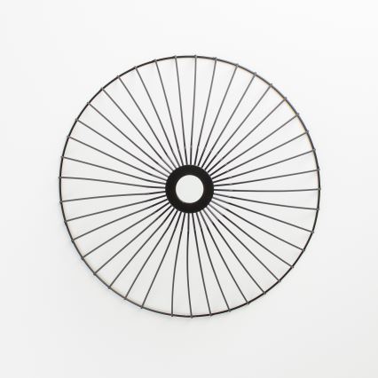 Brilagi - LED prigludęs šviestuvas CERIA WIRE 1xE27/40W/230V skersm. 45 cm juodas/ąžuolas