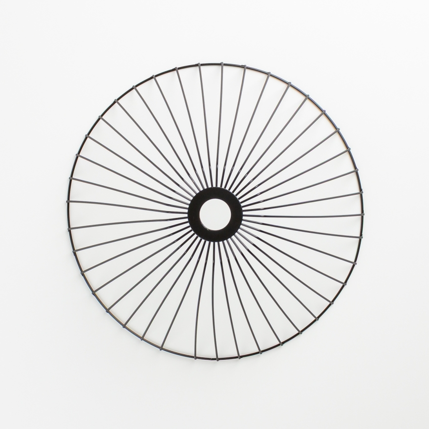 Brilagi - LED prigludęs šviestuvas CERIA WIRE 1xE27/40W/230V skersm. 45 cm juodas/ąžuolas