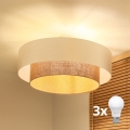 Brilagi - LED prigludusi liustra BOHO STYLE 3xE27/15W/230V skersmuo 80 cm