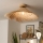 Brilagi - LED prigludusi liustra CERIA BOHO 1xE27/40W/230V skersmuo 70 cm rotangas/ąžuolas