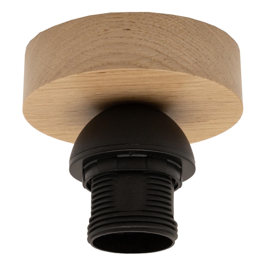 Brilagi - LED prigludusi liustra CERIA BOHO 1xE27/40W/230V skersmuo 70 cm rotangas/ąžuolas