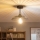 Brilagi - LED prigludusi liustra CERIA WIRE 1xE27/60W/230V skersmuo 26 cm juoda