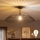 Brilagi - LED prigludusi liustra CERIA WIRE 1xE27/60W/230V Ø 60 cm juoda