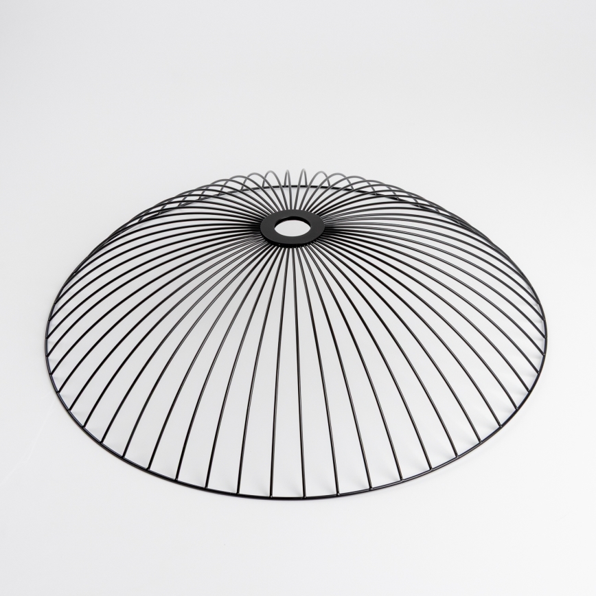Brilagi - LED prigludusi liustra CERIA WIRE 1xE27/60W/230V Ø 60 cm juoda