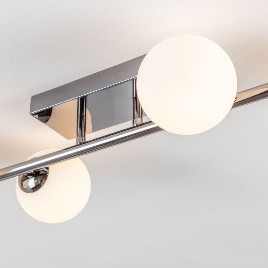 Brilagi - LED prigludusi liustra MILLA 4xG9/3W/230V juodas chromas/balta