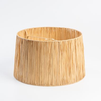 Brilagi - LED priglundantis lubų šviestuvas CERIA BOHO 1xE27/60W/230V skersmuo 50 cm juoda/rafija