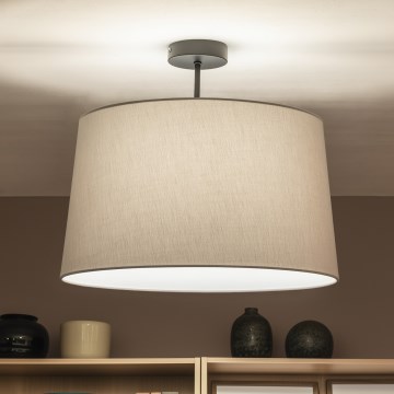 Brilagi - LED prisispaudžiantis lubinis šviestuvas CERIA 1xE27/60W/230V skers. 45 cm juoda/pilka