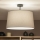 Brilagi - LED prisispaudžiantis lubinis šviestuvas CERIA 1xE27/60W/230V skers. 45 cm juoda/pilka