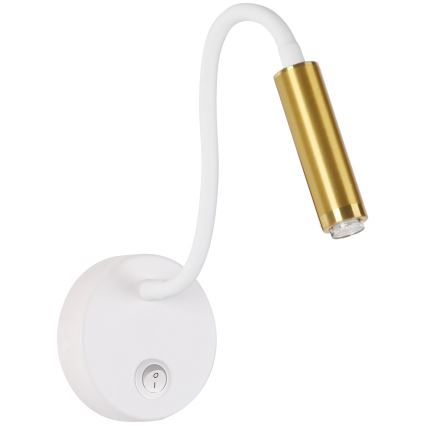Brilagi - LED Pritemdomas lankstus sieninis šviestuvas MAYA 1xG9/4W/230V balta/auksas 2700-6500K Wi-Fi Tuya