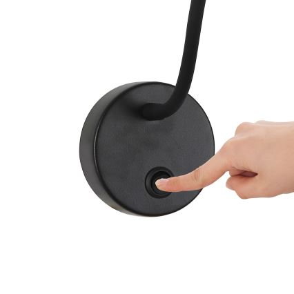 Brilagi - LED Pritemdomas lankstus sieninis šviestuvas MAYA 1xG9/4W/230V juodas 2700-6500K Wi-Fi Tuya