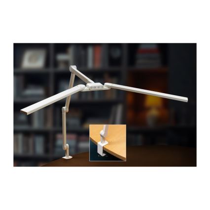 Brilagi - LED pritemdoma jutiklinė lanksti stalinė lempa VARIO LED/24W/230V 3000-6500K CRI 92 balta
