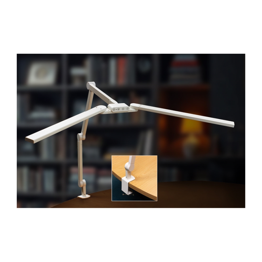 Brilagi - LED pritemdoma jutiklinė lanksti stalinė lempa VARIO LED/24W/230V 3000-6500K CRI 92 balta