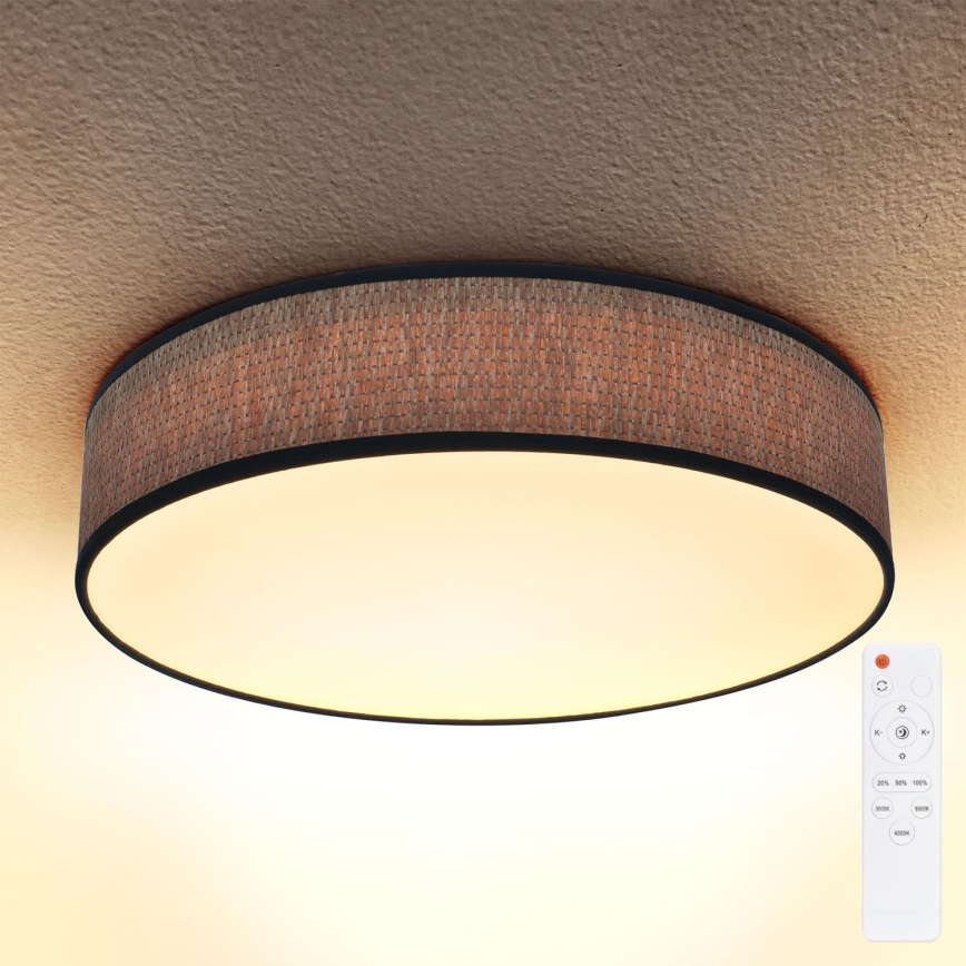 Brilagi - LED Pritemdomas lubinis šviestuvas ADELA LED/48W/230V 3000-6500K diametras 40 cm + nuotolinio valdymo pultas