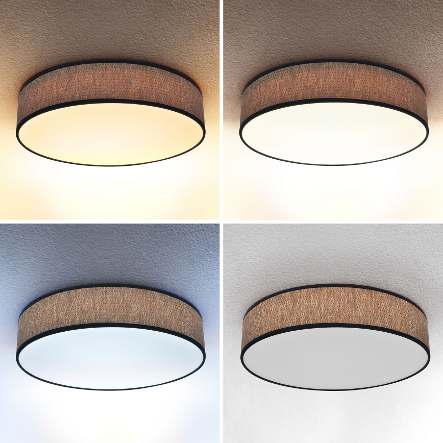 Brilagi - LED Pritemdomas lubinis šviestuvas ADELA LED/48W/230V 3000-6500K diametras 40 cm + nuotolinio valdymo pultas