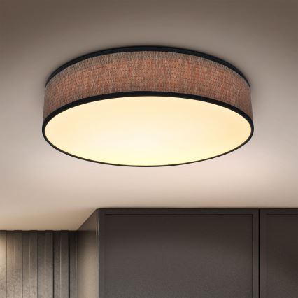Brilagi - LED Pritemdomas lubinis šviestuvas ADELA LED/48W/230V 3000-6500K diametras 40 cm + nuotolinio valdymo pultas