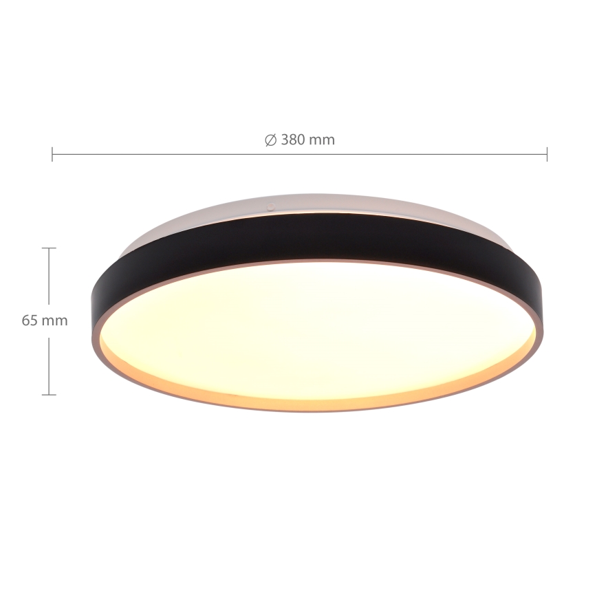 Brilagi - LED Pritemdomas lubinis šviestuvas CALA LED/48W/230V 3000-6500K diametras 38 cm + nuotolinio valdymo pultas