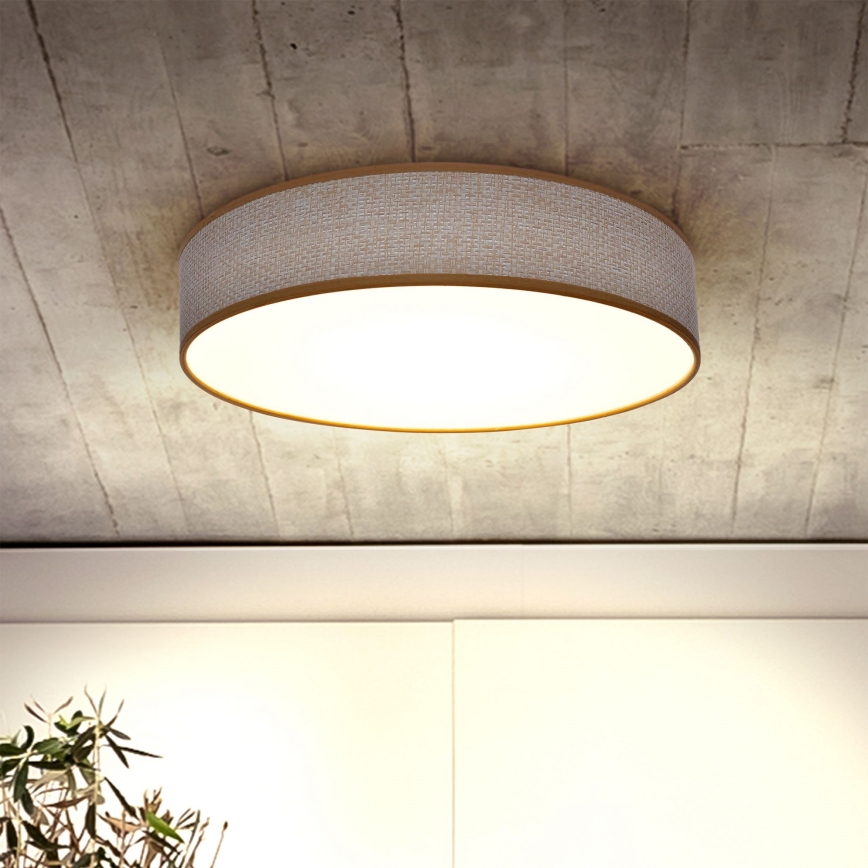 Brilagi - LED Pritemdomas lubinis šviestuvas CARMEN LED/48W/230V 3000-6500K diametras 40 cm + nuotolinio valdymo pultas