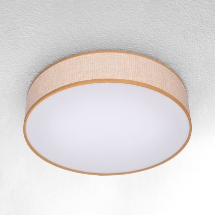 Brilagi - LED Pritemdomas lubinis šviestuvas CARMEN LED/48W/230V 3000-6500K diametras 40 cm + nuotolinio valdymo pultas