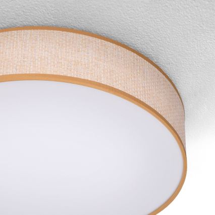 Brilagi - LED Pritemdomas lubinis šviestuvas CARMEN LED/48W/230V 3000-6500K diametras 40 cm + nuotolinio valdymo pultas