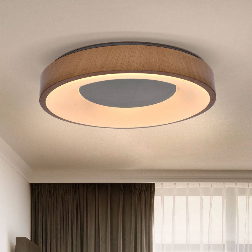 Brilagi - LED Pritemdomas lubinis šviestuvas DORIA LED/48W/230V 3000-6500K diametras 39 cm + nuotolinio valdymo pultas