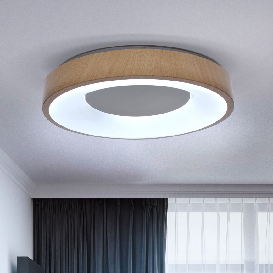 Brilagi - LED Pritemdomas lubinis šviestuvas DORIA LED/48W/230V 3000-6500K diametras 39 cm + nuotolinio valdymo pultas