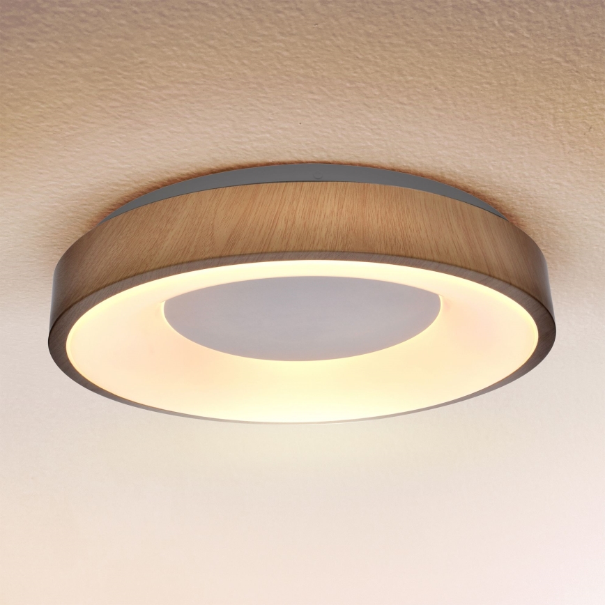 Brilagi - LED Pritemdomas lubinis šviestuvas DORIA LED/48W/230V 3000-6500K diametras 39 cm + nuotolinio valdymo pultas