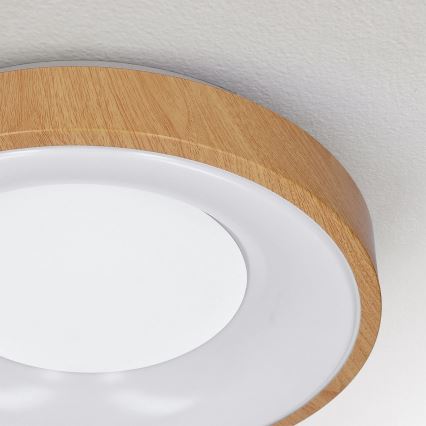 Brilagi - LED Pritemdomas lubinis šviestuvas DORIA LED/48W/230V 3000-6500K diametras 39 cm + nuotolinio valdymo pultas
